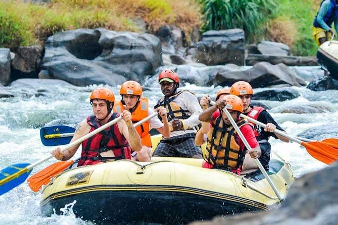 White Water Rafting on the Kelani River in Kitulgala